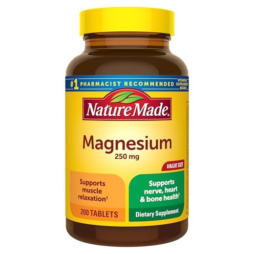 Nature Made Magnesium, 250mg, Tablets 200 ea by peter namrongput