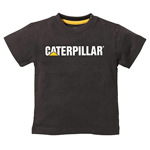 Caterpillar Baby Boys T-Shirt, Black, 12 Month