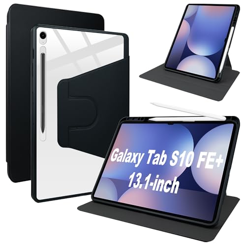 Lemxiee Funda para Samsung Galaxy Tab S10 FE Plus 13.1' Case,Funda Protectora con Soporte...
