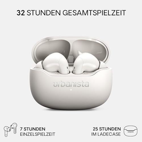 Urbanista Bluetooth Kopfhörer in Ear, Noise Cancelling Kopfhörer Kabellos – Ansicht 6
