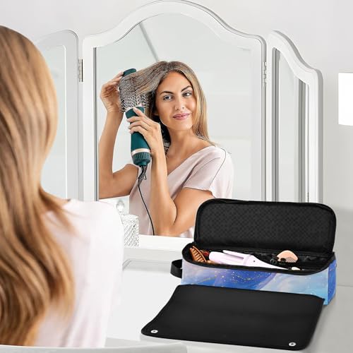 Bolso de viaje resistente al calor para herramientas de cabello miniatura 6