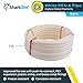 SharkBite 1 Inch x 100 Feet White PEX-A, PEX Pipe Flexible Water Tubing for Plumbing, UA80W100