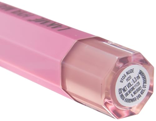 Image of Lakme 9to5 Hya Matte, Nude Liquid Lipstick, for Soft and Supple Lips, with Hyaluronic Acid & Vitamin E, Matte Finish, Smudge-Proof, Long-Lasting, for Women, 5.3 ml,