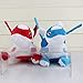 Bleyoum Peluche Jouet 2 Pcs/Lot Nouveau Latias Latios Peluche Peluche Poupée avec Étiquette 12  Cm Livraison Gratuite