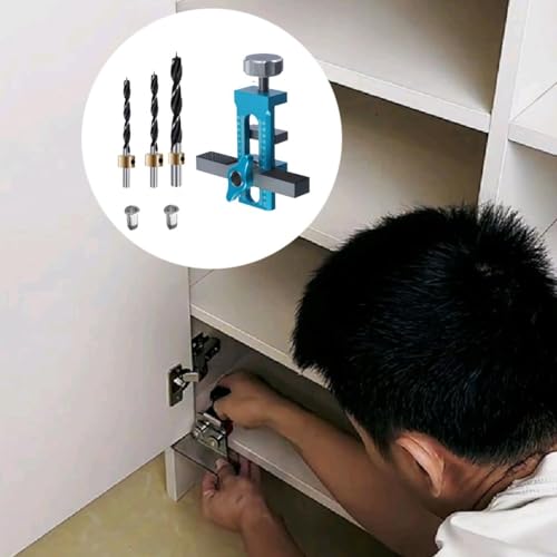 Outil d'installation de porte réglable pour pose autonome de placards