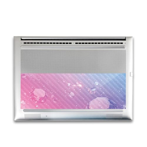 Image of Carbon Fiber Gaming Skin Compatible with HP Envy x360 16 inch (2023) - Pink Diamond - Premium 3M Vinyl Protective Wrap Decal Cover - Easy to Apply | Crafted in The USA by MightySkins