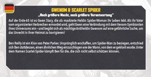 Marvel Crisis Protocol Gwenom & Scarlet Spider Character Pack miniatura 5