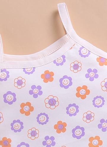 Image of LuvLap Baby Girl 100% Cotton Sleevless Girls Frock Pack of 3
