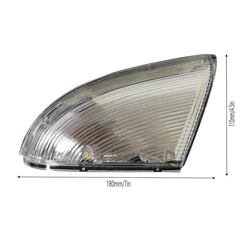 Intermitente retrovisor derecho Dodge Ram soluciona falta de luz lateral delantera 68064948AA 6