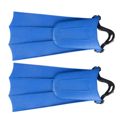 Aletas para esnórquel | Aletas de goma ligeras | Cómodo equipo de natación con correa de tobillo ajustable, equipo de natación para hombres y mujeres adultos, fortalece las piernas