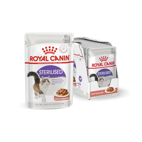 Image of Royal Canin Food for Sterilised Cats 12x 85 g