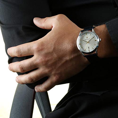 Maserati Classic Date Analog Dial Color Ivory Men's Watch - R8851125006 - Image 3