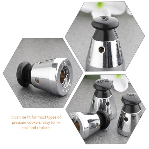 Válvula de seguridad para olla a presión GALPADA, válvula de escape limitadora de presión 80kpa, repuesto 4 piezas para cocina miniatura 3