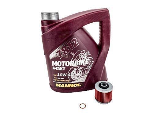 Öl + Ölfilter Set passend für Yamaha XV1100 VIRAGO 3LP 1989-1999
