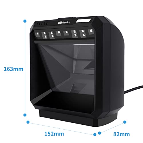 Alacrity Handsfree 2D Barcode Scanner,Alacrity Qr Omnidirectional Desktop Automatic Usb Bar Code Reader Scanner thumb #7