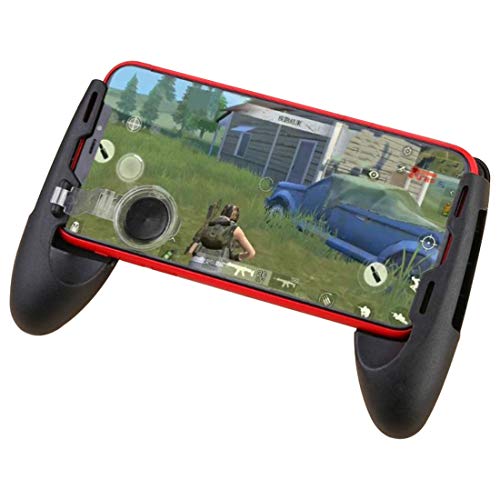 GARASANI Portable Game Handle Gamepad, Phone Holder Mobile Phone Gamepad Joystick Grip Support for 4.5-6.5 inch Mobile Phone (C Type)