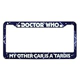 Doctor Who My Other Car is a Tardis License Plate Frame