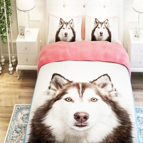 Funda nórdica siberiana 3D para renovar el estilo del dormitorio matrimonial Full 3