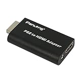 Panlong PS2 to HDMI Converter Adapter with 3.5mm Audio Output for HDTV HDMI Monitor