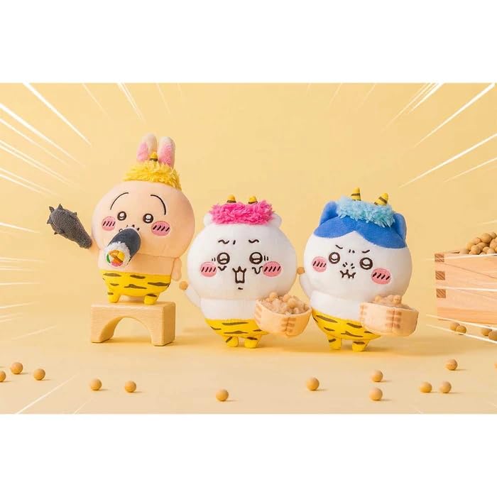 Amazon.co.jp: ちいかわ 節分だ！！マスコット ぬいぐるみ うさぎ 