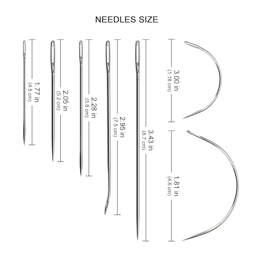 Hilo encerado para coser cuero 55 yardas y kit aguja 8 piezas miniatura 3
