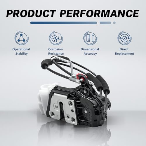 Image of KELOKE Door Latch Lock Actuator Compatible with Kia Forte 2010 2011 2012 2013, Kia Forte Koup 2010 2011 2012 2013 - w /Keyless Entry, Front Right Passenger Side, Replace# 81320-1M050, 813201M050