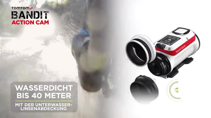 TomTom Bandit Adventure Pack Actionkamera (Inkl. speziellem Zubehör für Ihre Abenteuer, Wasserdicht, keine Kabel… – Bild 8