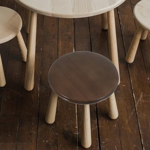 Accessoire pour chaise de restaurant avec assise solide en bois rond