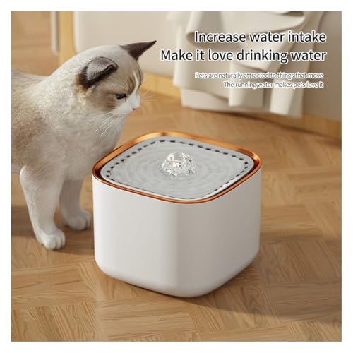 Fuente de Agua Automática para Gato 3L con Luz LED USB miniatura 2