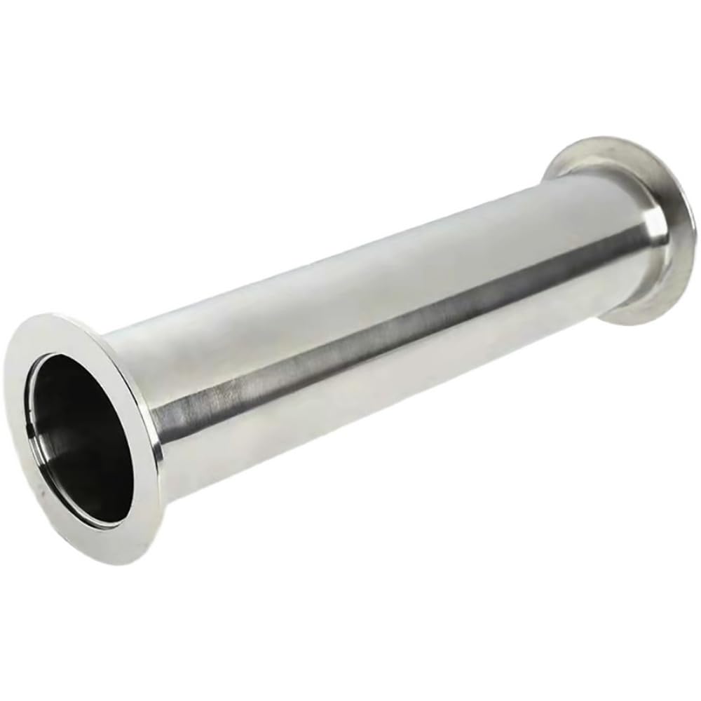Tubo Sanitario 4-18 Pulgadas, DE 19-51mm, Acero Inoxidable SUS304, Casquillo Tri-Clamp, Para Cerveza, Lácteos, Bebidas, Farmacéutico (Conexión No Incluida)(38 X Ferrule50.5mm,18 inch)