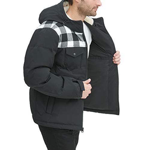 Image of Levi's Men's Performance Hooded Puffer Trucker Jacket (Regular & Big & Tall Sizes)