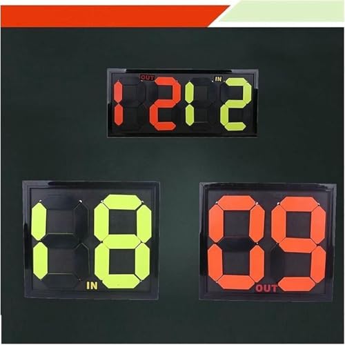 Marcador electrónico LED multi-deporte portátil miniatura 3