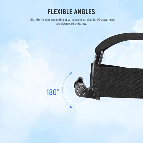 NEEWER Head Strap Mount Compatible with GoPro Insta360 Action Camera, GP-71 - image 3