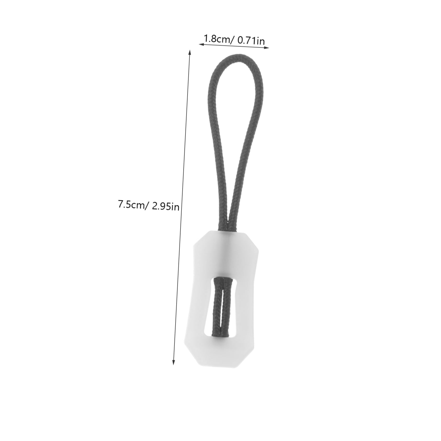 Angoily Glow Dark Zipper Pulls 10pcs Replaceable Zipper Handles for Bags Coats Clothing