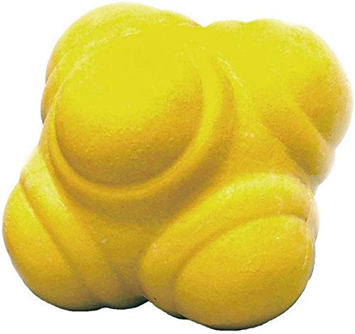 FERVOR SPEL® Rubber Reaction Ball-Improves Agility, Reflexes and Hand-Eye Coordination (Color May Vary)