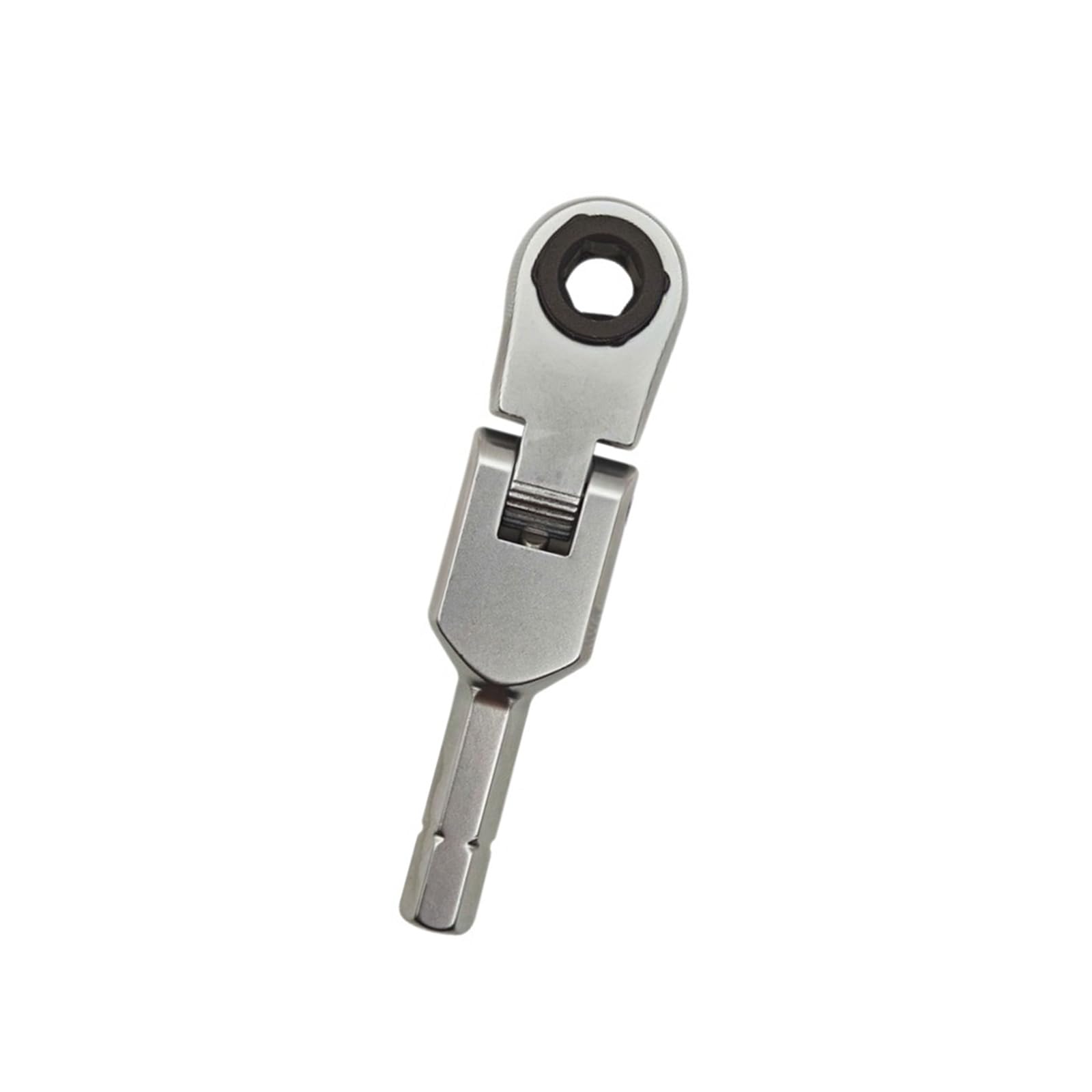 HDOYTXXM Quick Adjust Miniature 1 / 4Inch Torques Wrench Bidirectional Ratcheting Spanner 180°Multiangle for 6.35mm Hexagonal Screw Adjustable Torques Wrench