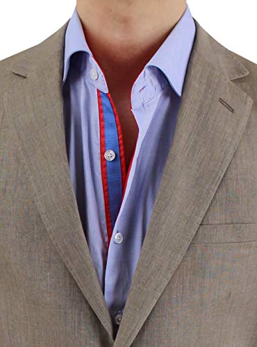 DTI BB Signature Italian Men's 2 Button Linen Suit Modern Fit Jacket Plain Pant2