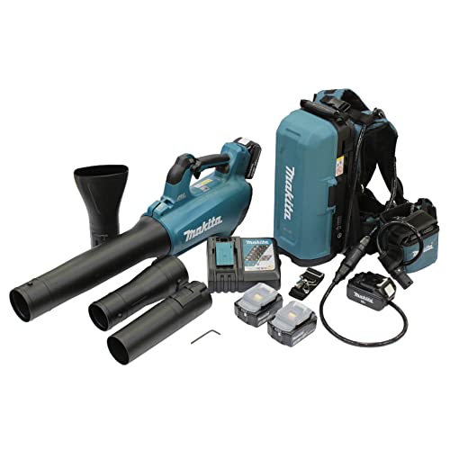 Makita DUB184RFX1 Akku-Gebläse 18V / 3,0 Ah, 1 Akku + Ladegerät + PDC01 Akku-Bank
