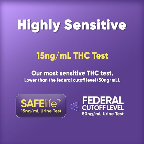 Safe Life Highly Sensitive Marijuana Thc 15 Ng/Ml Single Panel Urine Test Kit thumb #2