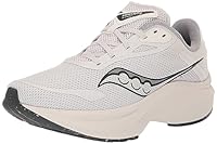 Saucony Women's Axon 3 Running Shoes, Fog/Black-7