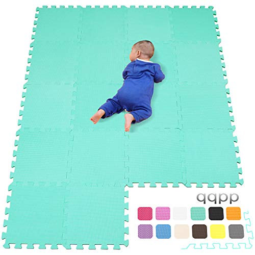 Mhehn 18 Tabletas Alfombra Puzzle Bebe Alfombra Infantil Puzzle Suelo Bebe Suelo Goma Eva Tamano 1 62 Cuadrado Amarillo Verde Rojo Juguetes Y Juegos Alfombrillas Para Puzzles