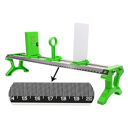 Educational Science Model 32 Kits de experimentos de óptica física, kit de bancada óptica, escala cl