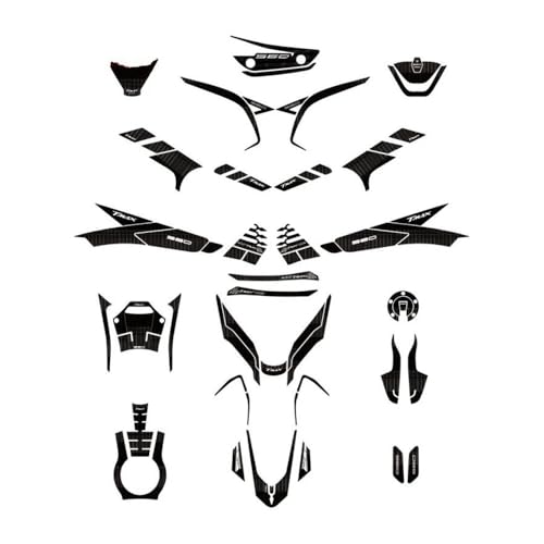 Coussinets réservoir moto TMAX560 kit de protection carrosserie premium