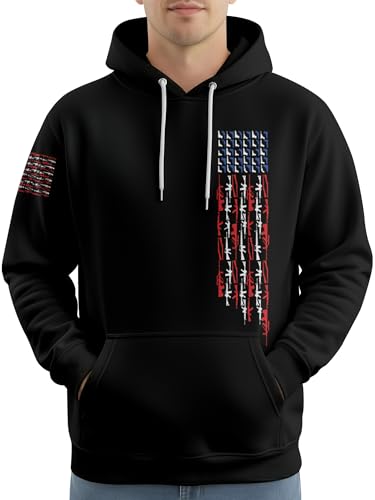 Image of PAGYMO Graphic Hoodies for Men Funny Novelty Pullover Hooded Sweatshirt | Funny 3D print, cool novelty design, colorful pattern, mens graphic pullover hoodie, sarcastic style, funky winter fashion