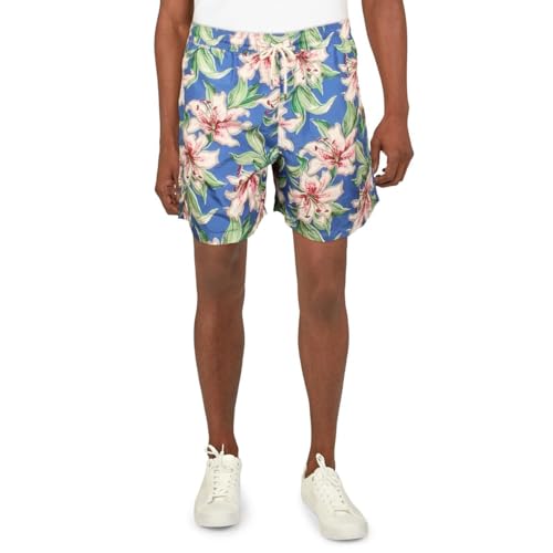 POLO RALPH LAUREN Herren-Badehose, 14 cm (5,75 Zoll), Seaside Lilies, M