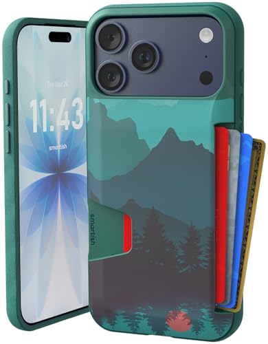 Coque iPhone 17 Pro Max Smartish Portefeuille minimaliste idéal pour voyager léger en ville