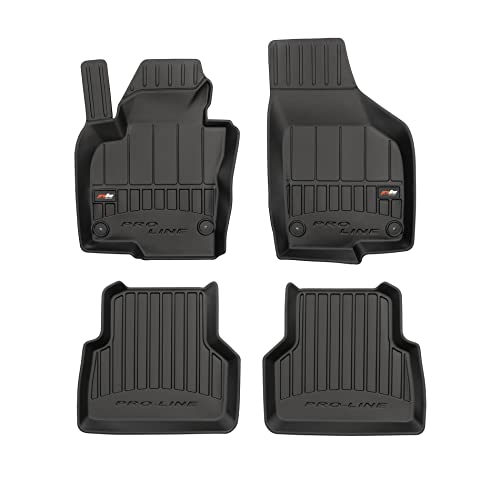 Tapis de sol voiture étanche avec bords extra hauts pour Volkswagen Tiguan I
