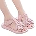 Toddler Sandals Girl Children Shoes Summer Sandals Fashion Little Girls Soft Soles Children Shoes Middle Size Children (Pink, 3.5 Big Kids)