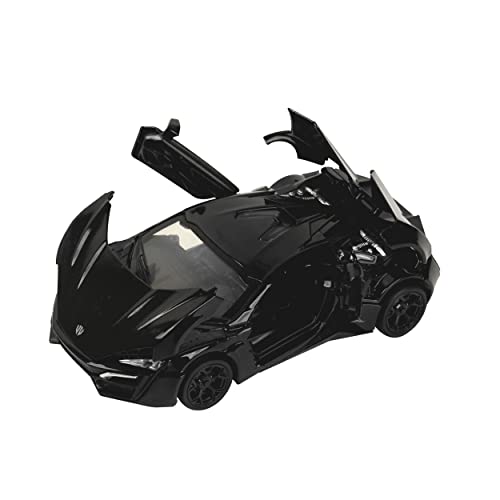 Image of WireScorts LYKAN Hyper Sport Diecast Metal Pullback Toy car with Openable Doors & Light, Music Boys car for Kids Best Toys Gifts Toys for Kids - Multi Color