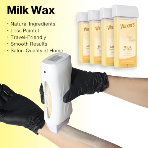 Roll on Wax Kit for Women Milk Wax Cartridge for Hair Removal — 사진 2
